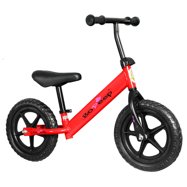 BoPeep Kids Balance Bike Ride On Toys Red-1973193920749899777