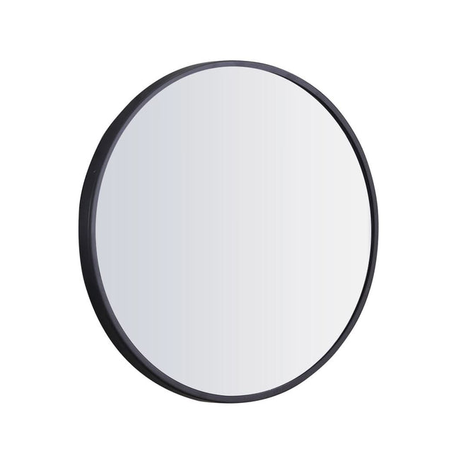 Wall Mirror Round Shaped Bathroom Makeup Small-1954802954624176129
