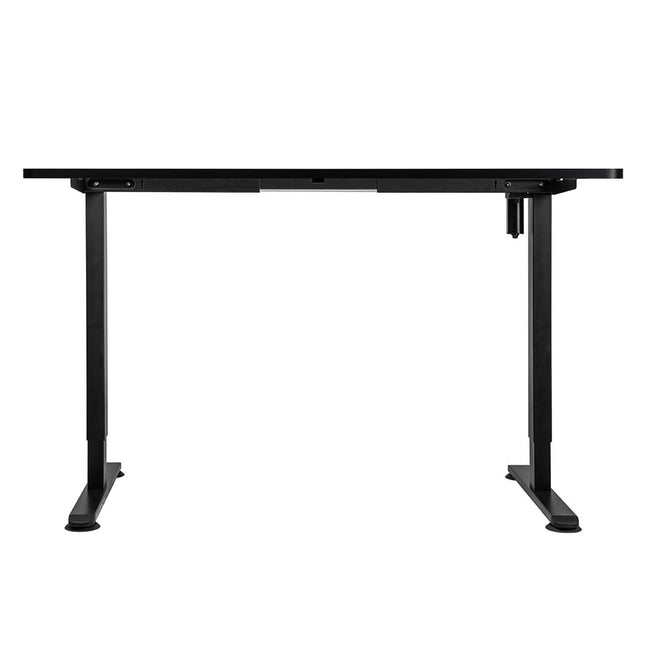 Levede Motorised Standing Desk Adjustable 140cm Black 1000x 1MM-1954803020764155905