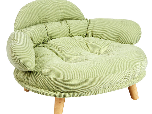 Pawz Elevated Pet Dog Cat Sofa Bed Couch L Size Green-1973193511817842689