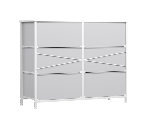 Levede 6 Chest of Drawers Storage Cabinet-1942353413799022593