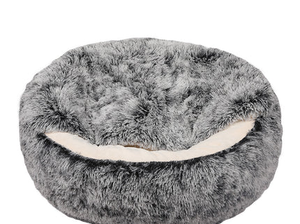PaWz Pet Dog Calming Bed Warm Soft Plush M Medium-1886651040095408129