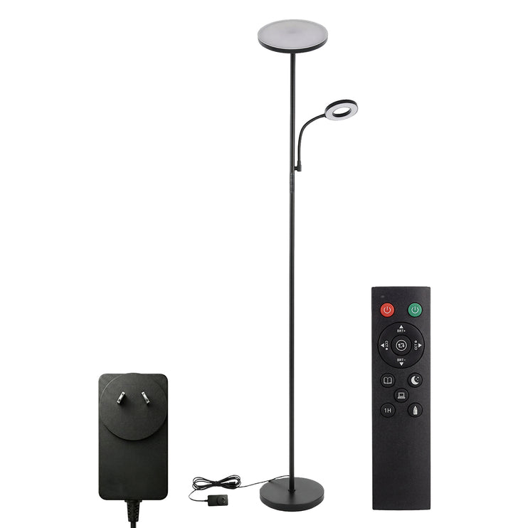 Emitto Modern Floor Lamp 2-in-1 Adjustable Reading Light Remote Control Timer-2061251865517101057
