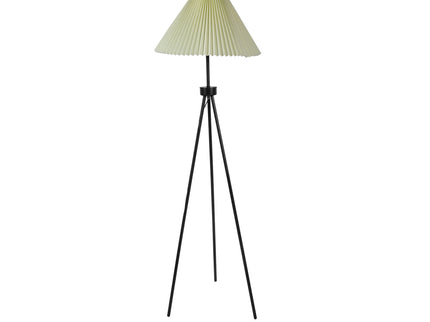 EMITTO Modern Tripod Floor Lamp Linen Beige-1864184381866905601