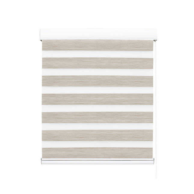 Marlow Blackout Zebra Roller Blind Curtains 150x210 Beige-1973194065277227009