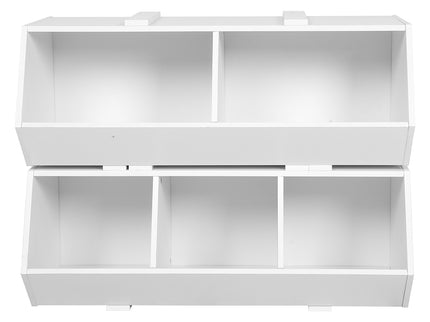 Levede Kids Toy Box Shelf Storage Cabinet-1864184635672629249