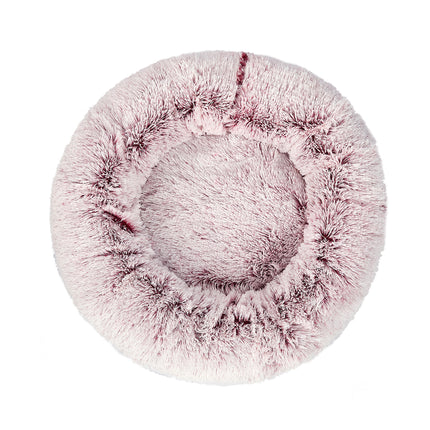 PaWz Pet Bed Cat Dog Donut Nest Calming XXL Pink XX-Large-1973193634752892929