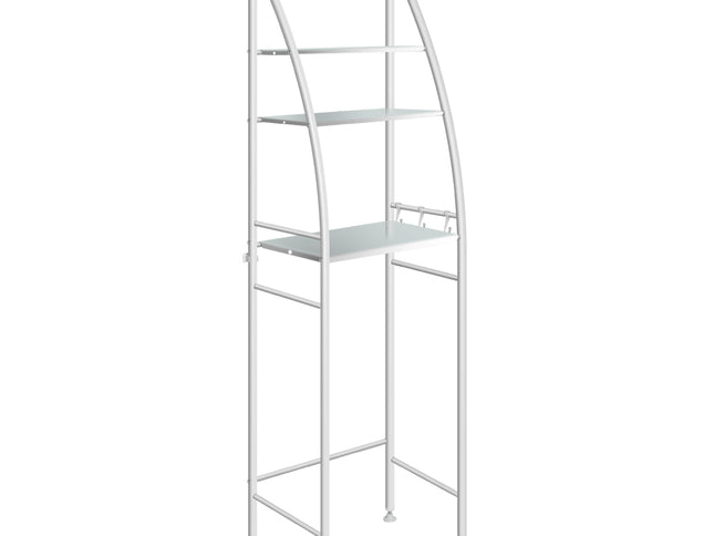 Dutxa 3 Tier Over Toilet Storage Shelf White-1910113127647809537