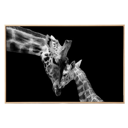 Yezi  Animal Wall Art Canvas Modern Abstract 80×120cm Framed Artwork Home Decor-2050059007607050241