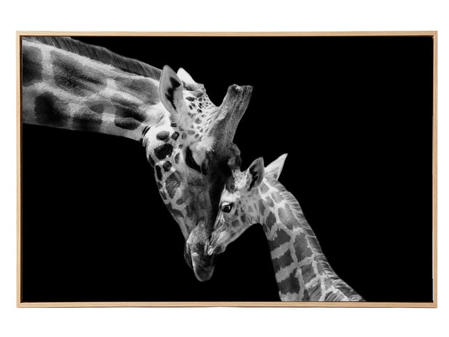 Yezi  Animal Wall Art Canvas Modern Abstract 80×120cm Framed Artwork Home Decor-2050059007607050241