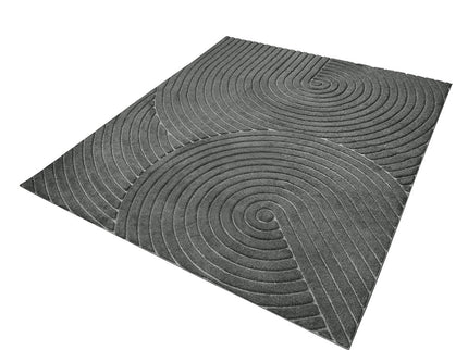 Marlow Floor Rug Soft Polyester Carpet Non Slip Plush Shaggy Rugs Geometric-1910112211863474177