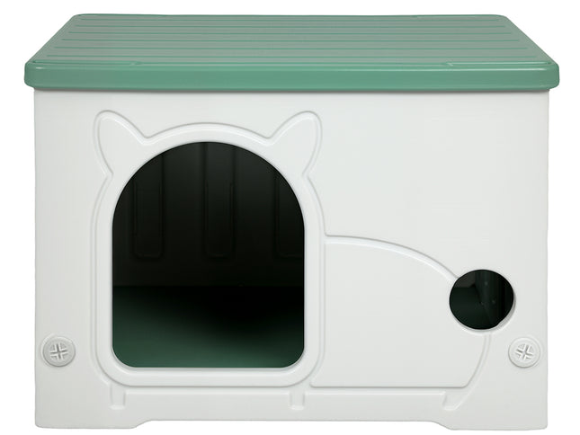 Pawz Outdoor Indoor Dogs Kennel Plastic Puppy Pet House-2011971115345383425