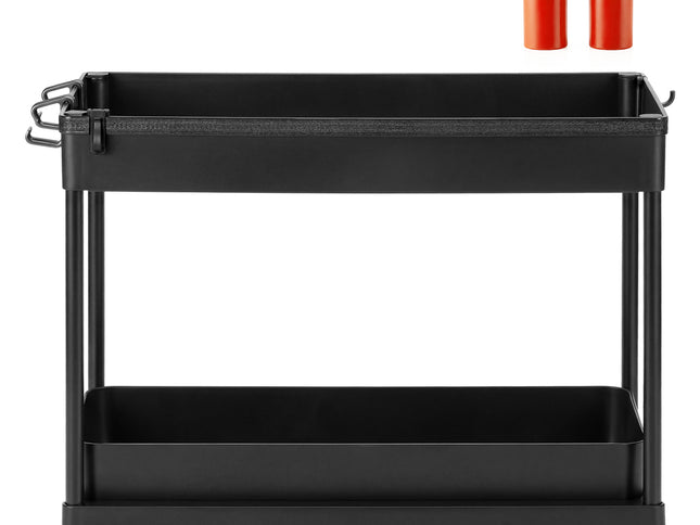 Toque 2 x Under Sink Organizer 2 Tiers Storage Sliding Drainage Kitchen Bathroom-2065254301634269185
