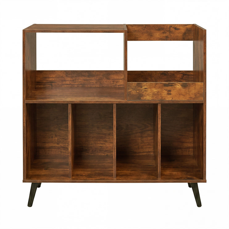 Levede Record Player Stand Vinyl Holder Cabinet Turntable Table 300+ Albums-2061251861998080001