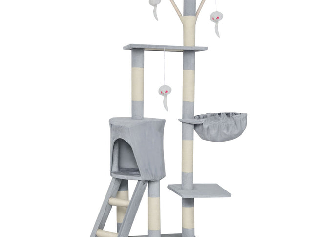 Pawz Cat Tree Scratching Post Scratcher 143cm Climbing-2018816723335122945