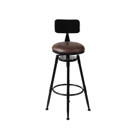Levede 1x Industrial Bar Stools Kitchen-1973194045417197568