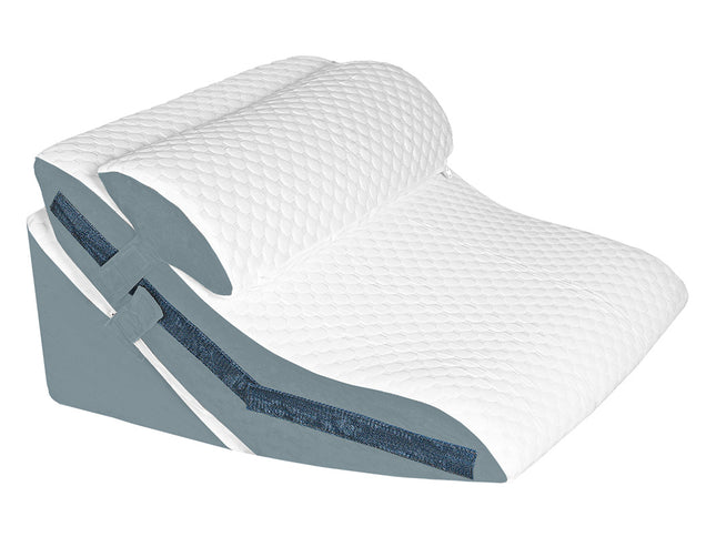Dreamz 3-in-1 Orthopedic Bed Wedge Pillow Memory Foam Sleep Support Adjustable-2029334096085389313