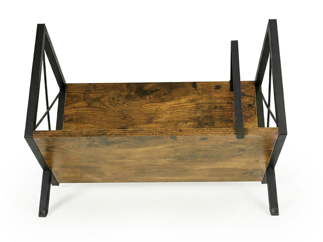 Levede Vinyl Record Storage Rack Display Shelf LP Album Books Holder Adjustable-2050059013638459393