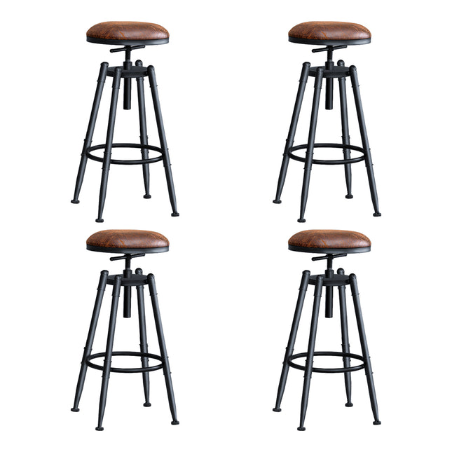 Levede 4x Bar Stools Industrial Kitchen-1973194046151200769