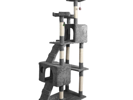 PaWz 184cm Cat Trees Scratching Post Grey-1910113147289735169