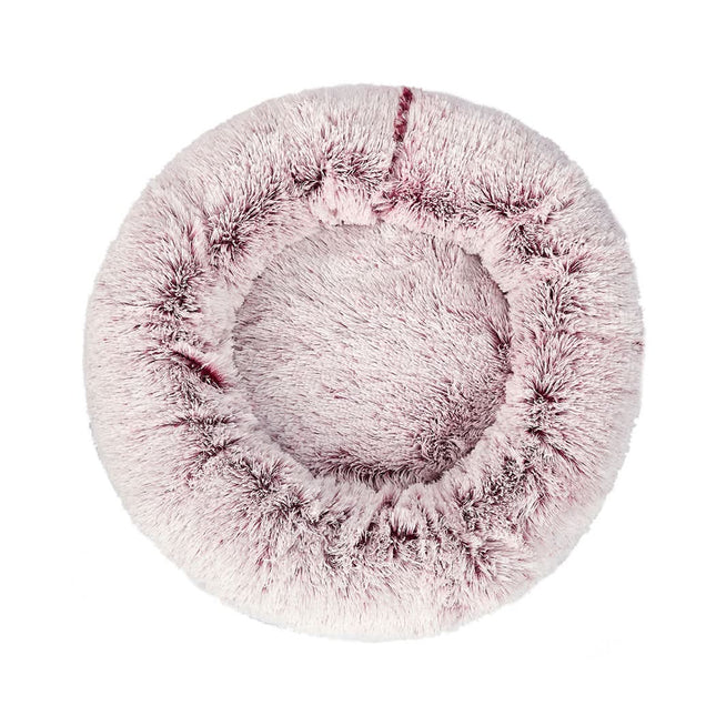 PaWz Pet Bed Cat Dog Donut Nest Calming XXL Pink XX-Large-1954802521981718529
