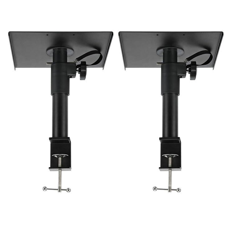 Levede 2x Desk Clamp Speaker Stands Set Adjustable Rotatable Monitor CD Player-2065254308118663169