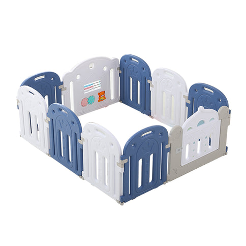 BoPeep Kids Baby Playpen Safety Gate Blue-1831592572364132353