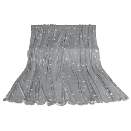 DreamZ 3x3M Large Oversized Blanket Grey Star-1954802942217424897