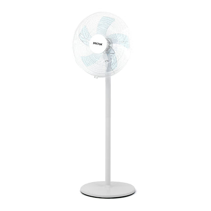 Spector Pedestal Floor Fan Portable White-1973193857692733441