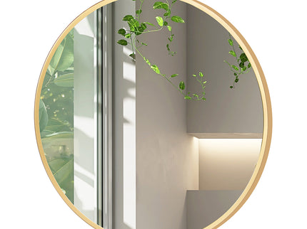 Yezi Bathroom Wall Mirror Round Large 60cm-1910112987629359105