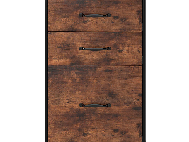 Levede 3-Drawer File Cabinet Mobile Filing Storage Cabinet Organiser Home Office-2050056775276826625