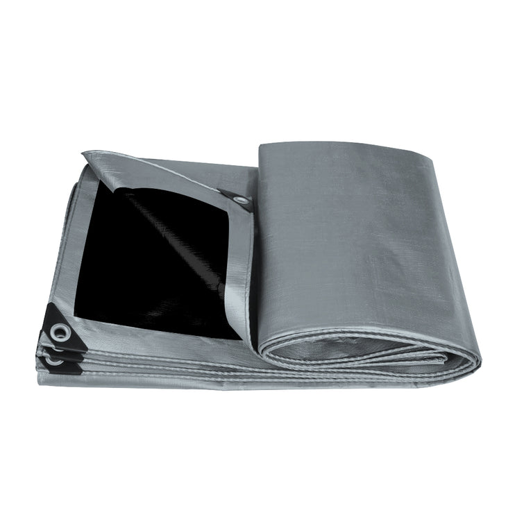Manan Tarp Tarpaulin 200GSM Camping 3.65mx7.3m-1973193782392393729