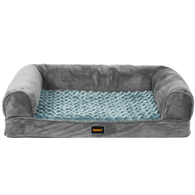 PaWz Pet Bed Sofa Dog Bedding Soft Warm XXL Grey XX-Large-1973193627945537536