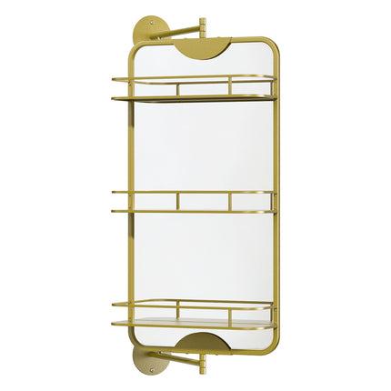 Yezi 360? Swivel Bathroom Wall Mirrors with Storage-1975420501853605889