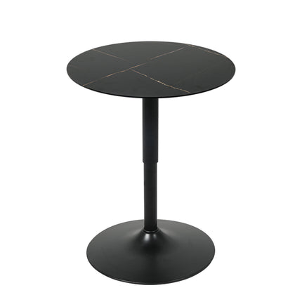 Levede Bar Table Swivel Gas Lift Counter Black-1975420496514256897