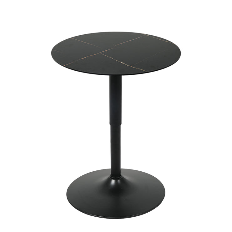 Levede Bar Table Swivel Gas Lift Counter Black-1975420496514256897