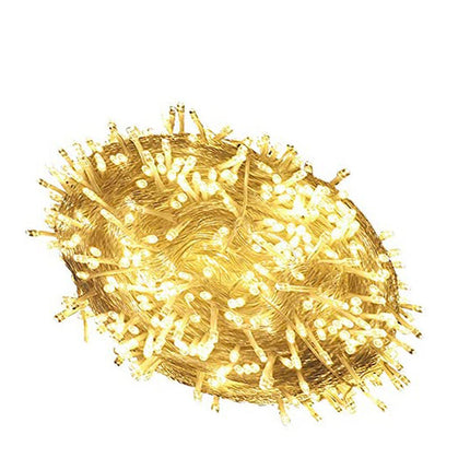 320LED Fairy Lights Net Mesh Curtain Warm white-1973193615828193281