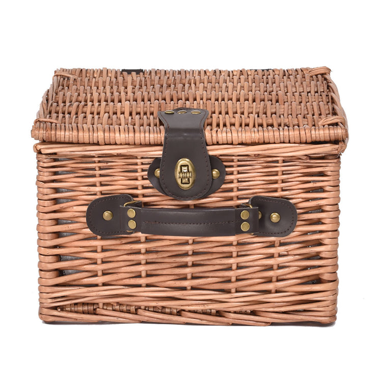 2 Person Picnic Basket Baskets Set Outdoor-1973193795499593729