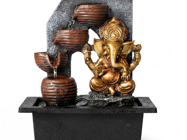 Spector Desktop Fountain LED Tabletop Zen Mini Water Fountain Office Living Room-2050059011587444737
