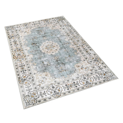 Marlow Floor Rug Short Pile Washable Vintage Carpet Soft Plush Non Slip 200x230-1975420390847156225