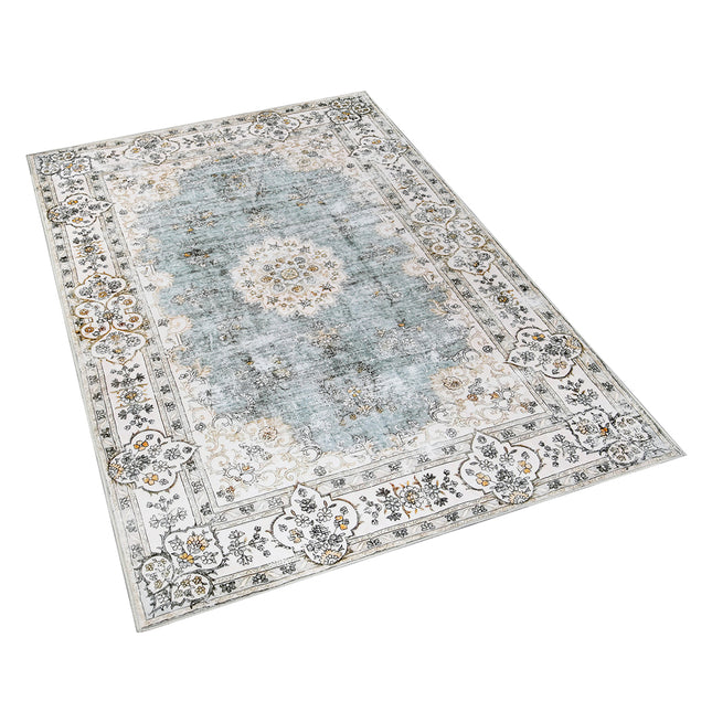 Marlow Floor Rug Short Pile Washable Vintage Carpet Soft Plush Non Slip 200x230-1975420390847156225