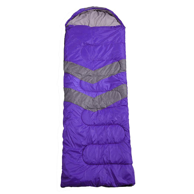 Mountview Single Sleeping Bag Bags Outdoor Purple-1973193763421556737