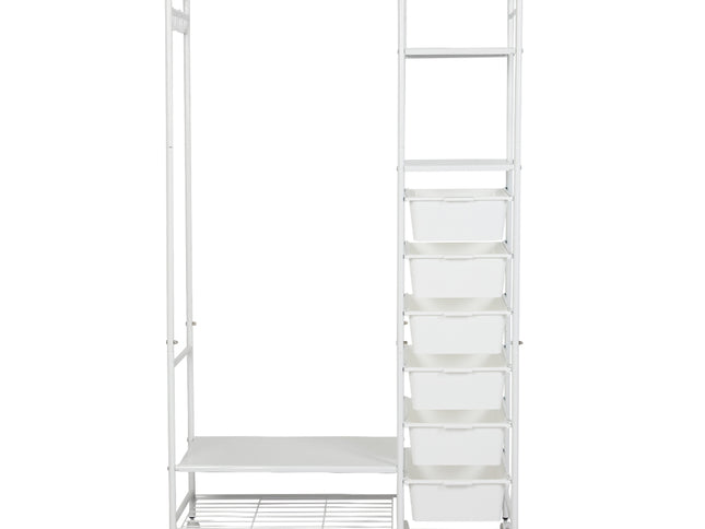Levede 94CM Clothes Rack Stand Heavy Duty Hanging-1973193530797068289