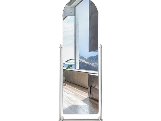 Yezi 165CM Movable Arch Full Length Mirror-1910112235800367105