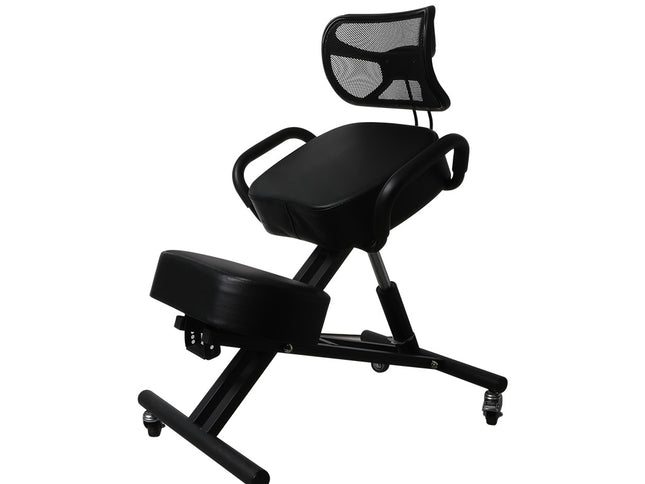 Levede Kneeling Chair Office Ergonomic Black-1942353104712372225