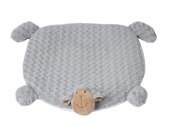 PaWz Pet Bed Cat Calming Bed Dog Squeaky M Grey Medium-1864184506454511617