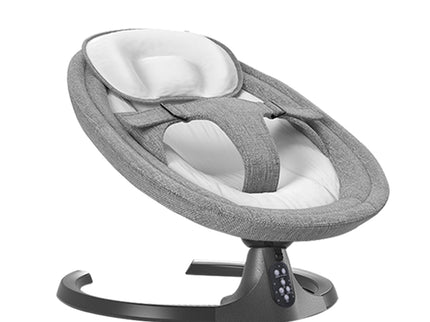 BoPeep Baby Swing Cradle Rocker Bed Grey-1831592584800243713