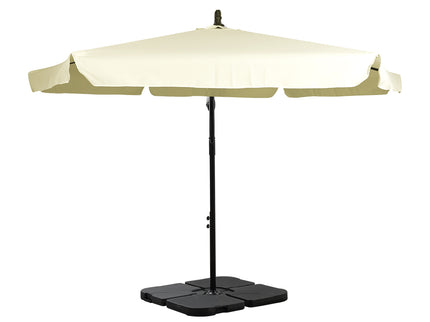 Mountview 3M Outdoor Umbrella Beach Beige With Base-1864184448237572097