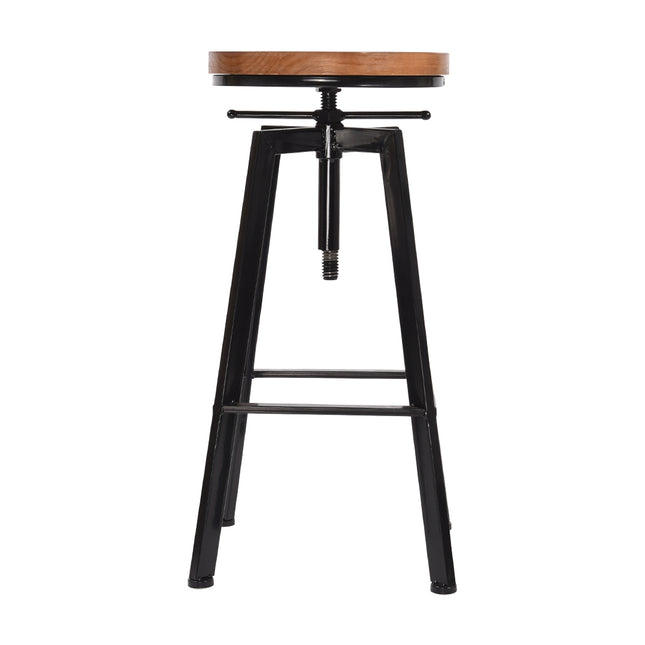 Levede 2x Bar Stools Industrial Kitchen-1975420482605944833