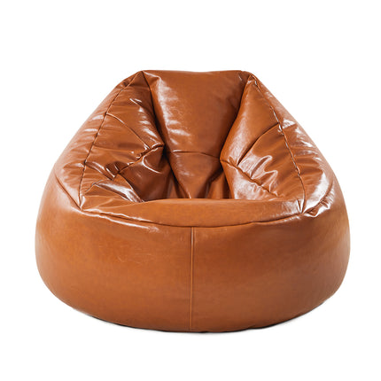 Marlow Bean Bag Chair Cover PU Couch Tan-1975420518999920641